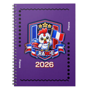 France Kids Notebook
