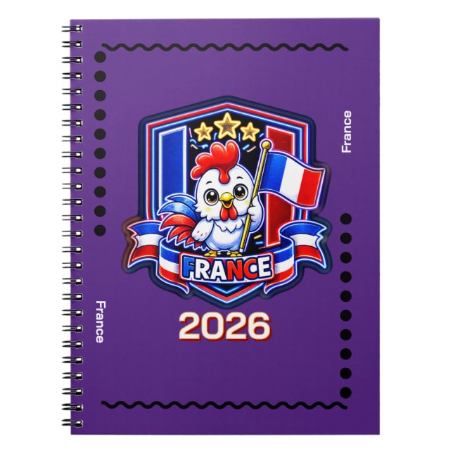 France Kids Notebook (Front)