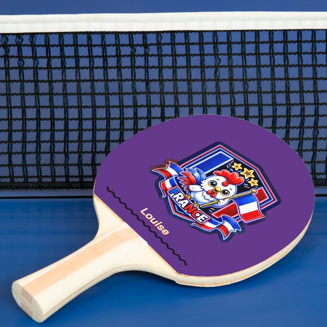 France Kids Ping Pong Paddle (Insitu)