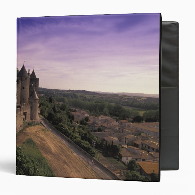 FRANCE, Languedoc Carcassonne 2 Binder (Front/Inside)