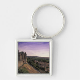 FRANCE, Languedoc Carcassonne 2 Keychain