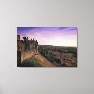 FRANCE, Languedoc Carcassonne Canvas Print