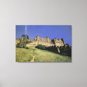 FRANCE, Languedoc Carcassonne Canvas Print