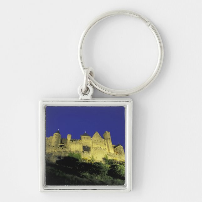 FRANCE, Languedoc Carcassonne Keychain (Front)