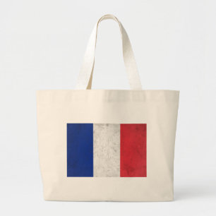 France Large Tote Bag