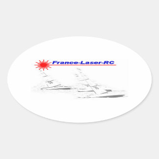 France Laser RC Classic Oval Sticker