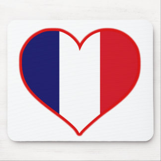 France Love Mouse Pad