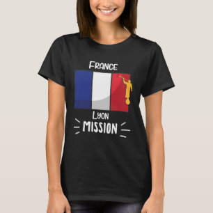France Lyon Mormon LDS Mission Missionary T-Shirt