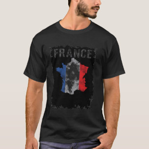 France Map Flag T-Shirt
