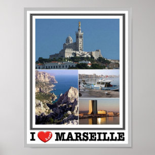 France - Marseille - Poster