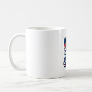 France Match Day Skeleton Striker Nations High Ene Coffee Mug