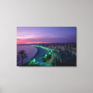 France, Nice. Canvas Print