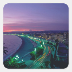 France, Nice. Square Sticker