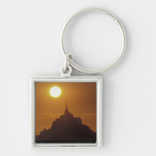 France, Normandy. Mont Saint Michele Keychain