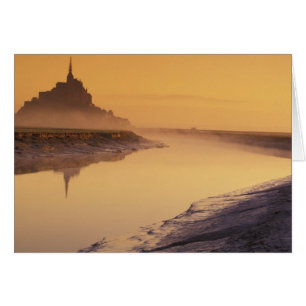 FRANCE, Normandy Mont St. Michel. Morning Light