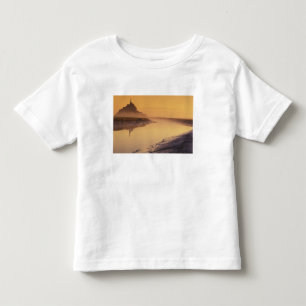 FRANCE, Normandy Mont St. Michel. Morning Light Toddler T-shirt