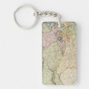 France Northeast Keychain