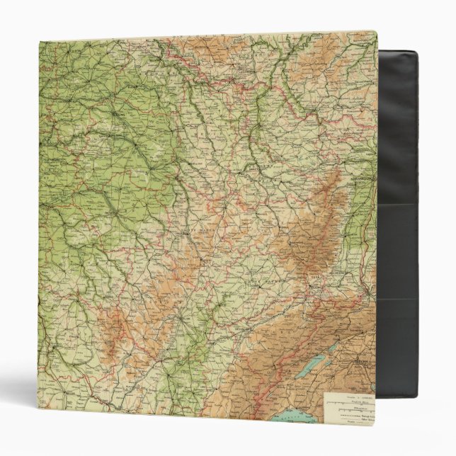France northeastern section, environs of Paris Binder (Front/Inside)