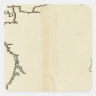 France Outine Square Sticker