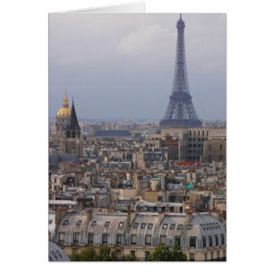 France, Paris, cityscape with Eiffel Tower