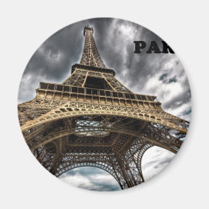 France Paris Eiffel Tower (by St.K) Magnet