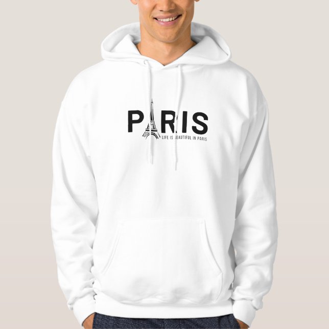 france Paris eiffel tower is always a good idea  Hoodie (Front)