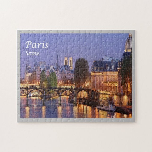France - Paris - La Seine de Paris - Puzzle (Horizontal)