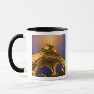France, Paris. Looking up from base of Eiffel Mug