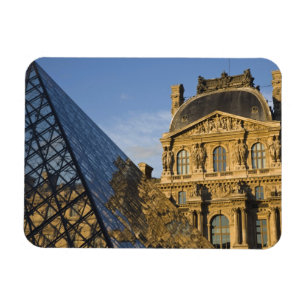 France, Paris, Louvre Museum and the Pyramid, Magnet