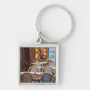FRANCE, PARIS, Montmartre: Place du Tertre, Cafe 2 Keychain