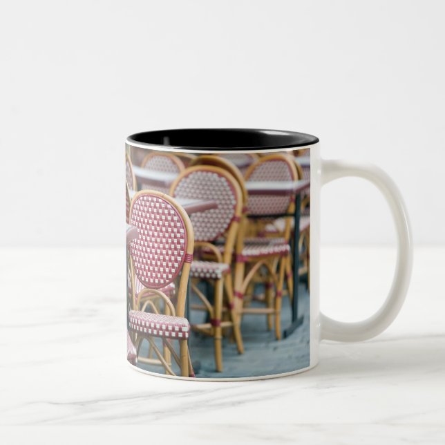 FRANCE, PARIS, Montmartre: Place du Tertre, Cafe Two-Tone Coffee Mug (Right)