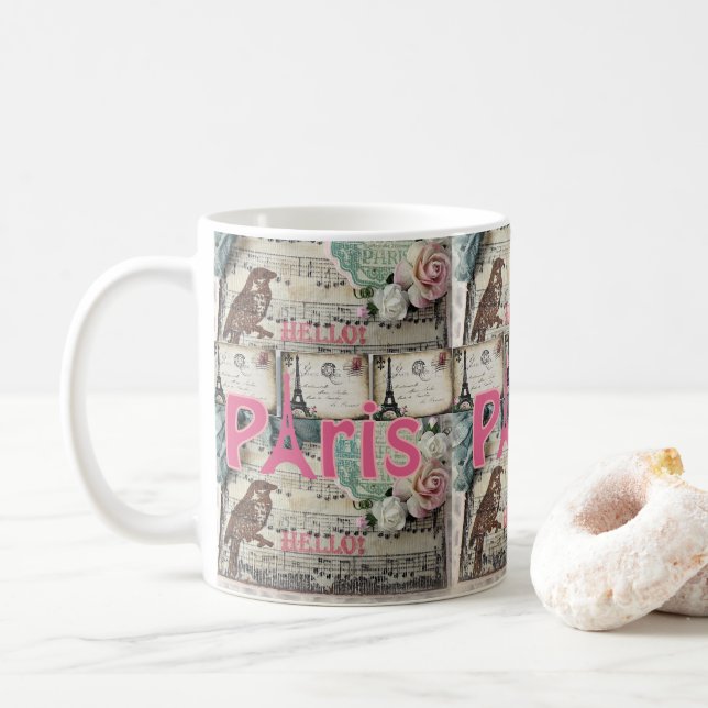 France Paris Mugs (Avec donut)