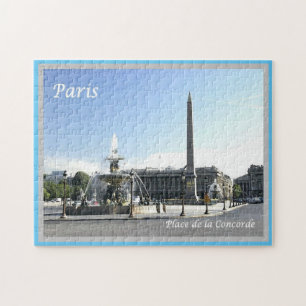 France - Paris - Place de la Concorde - Jigsaw Puzzle