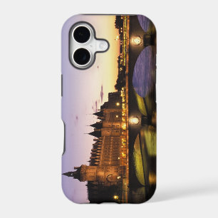 France, Paris, River Seine and Conciergerie at