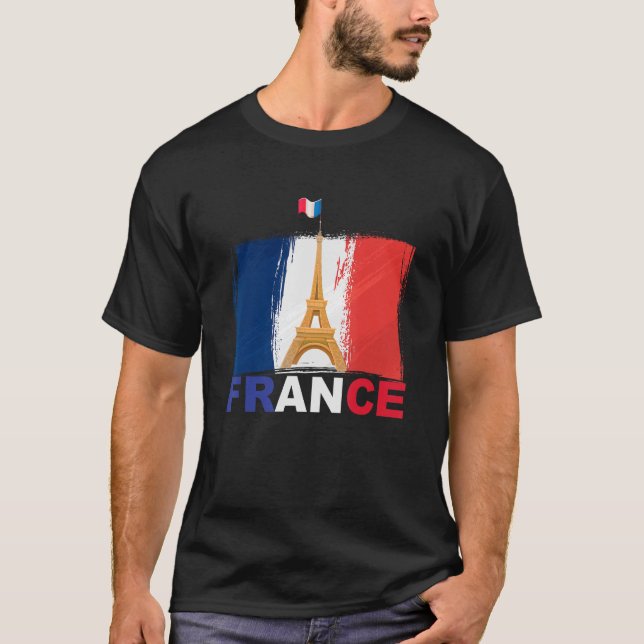 france paris T-Shirt (Front)