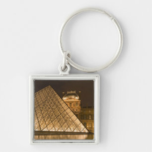 France, Paris. The Louvre at twilight. Credit 2 Keychain