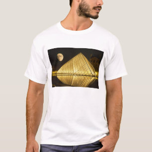 France, Paris, The Louvre Museum, Nighttime T-Shirt