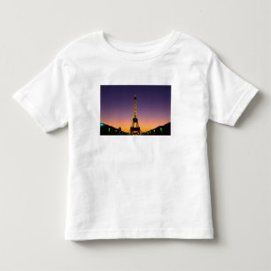 France, Paris, Tour Eiffel at sunset. Toddler T-shirt