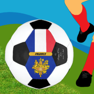 France Personalized, Flag, Photo Soccer Ball