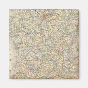 France physical, political magnet