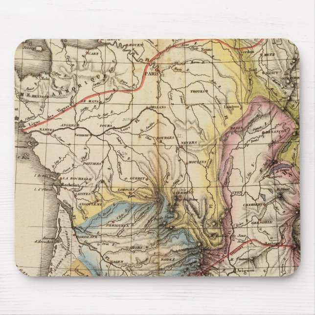 France physique mouse pad (Front)