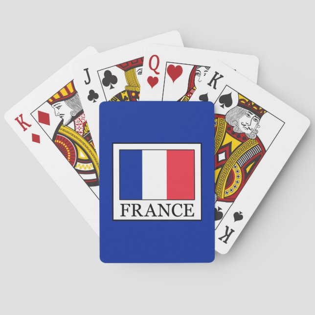 France Playing Cards (Back)