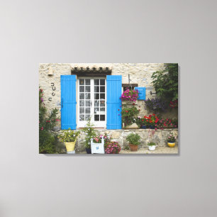 France, Provence, Saint-LÈger-du-Ventoux. Canvas Print