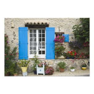 France, Provence, Saint-LÈger-du-Ventoux. Photo Print