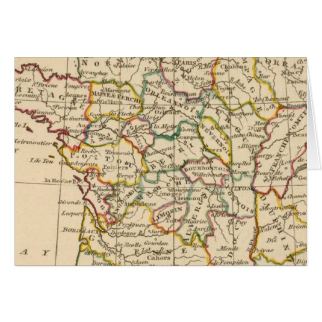 France, provinces (Devant horizontal)