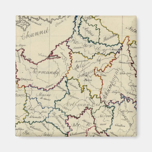 France provinces magnet (Front)