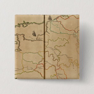 France Rivers 2 Inch Square Button