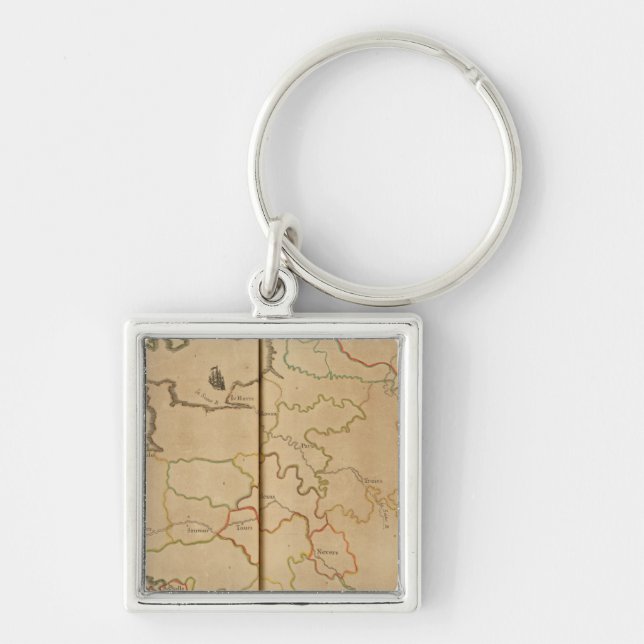 France Rivers Keychain (Front)