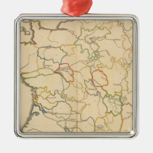 France Rivers Metal Ornament
