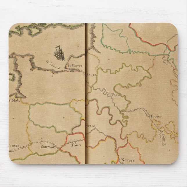France Rivers Mouse Pad (Front)